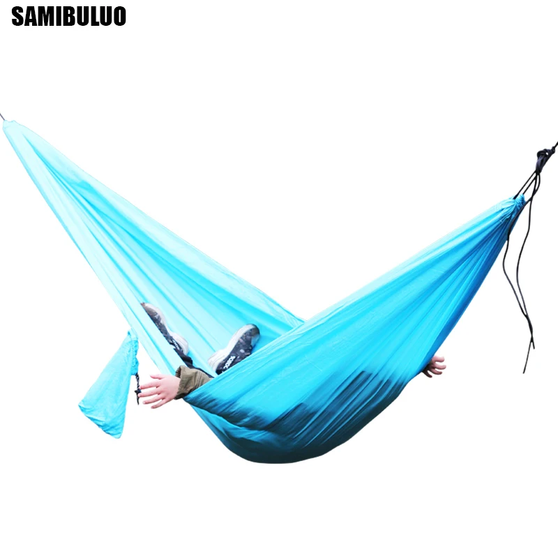 

Outdoor Ultralight Hammock Starter Hammock Portable Camping With 2 PCS Tree Straps 270X140 CM