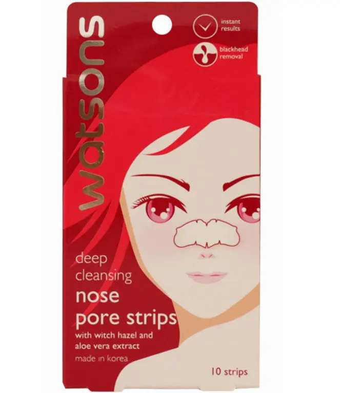 WatsonsDeepCleansingNosePoreStrips1Pack10SheetsFreeShipping