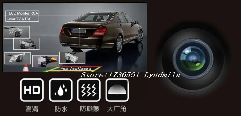 Беспроводная камера для Mercedes Benz SLK R171 2004~ 2011 камера заднего вида/HD CCD ночное видение