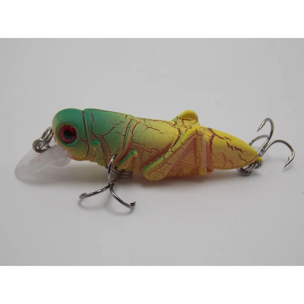 CATCHSIF 16 шт. Реалистичная саранча и крикет крошечные гольян приманка-топвотер жесткие рыболовные приманки