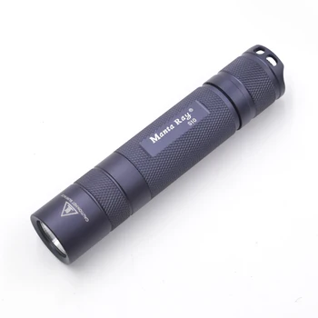 

Manta Ray S10 gray Cree XML2 U3-1A AMC7135*6 5 mode stepless dimming light EDC LED flashlight torch