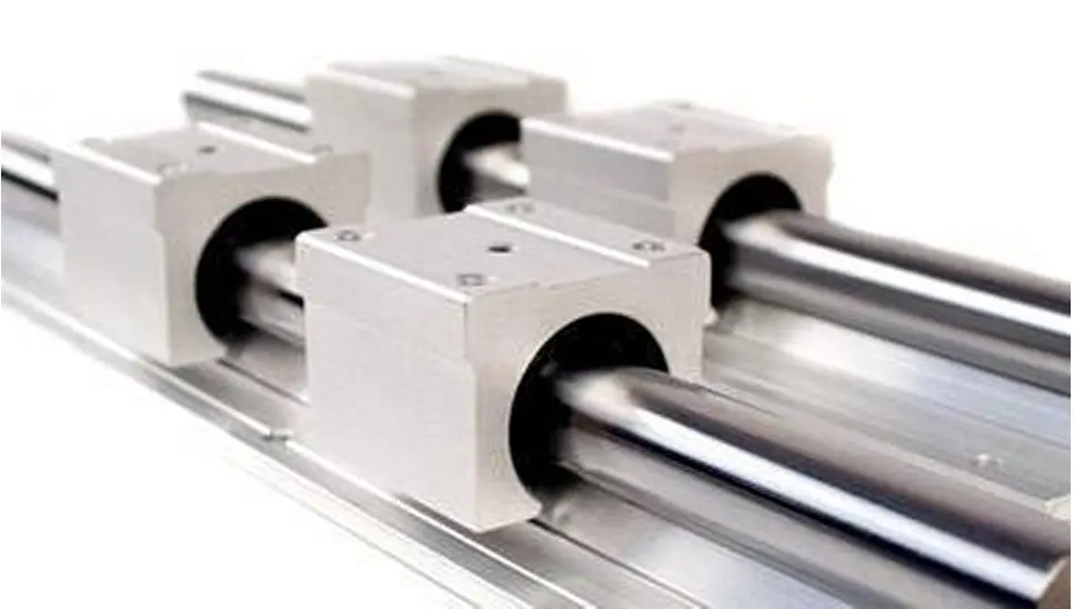 Buy 2pcs SBR16 1000mm Linear Bearing Rails + 4pcs