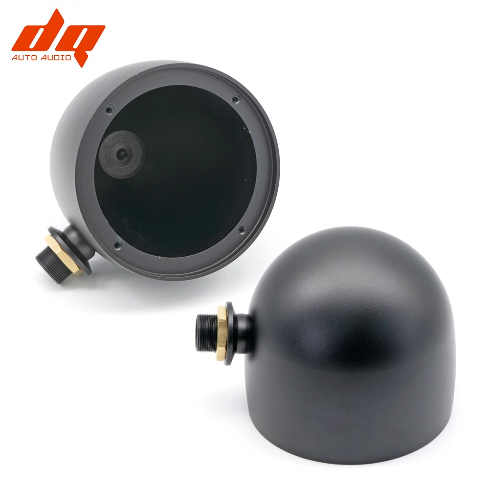 

Car Aluminum Alloy 3.5 Inch Midrange Speaker Box Pieces Speaker Stand Tweeter Cup for Car Speakers 3.5" Metal Bracket Adapter