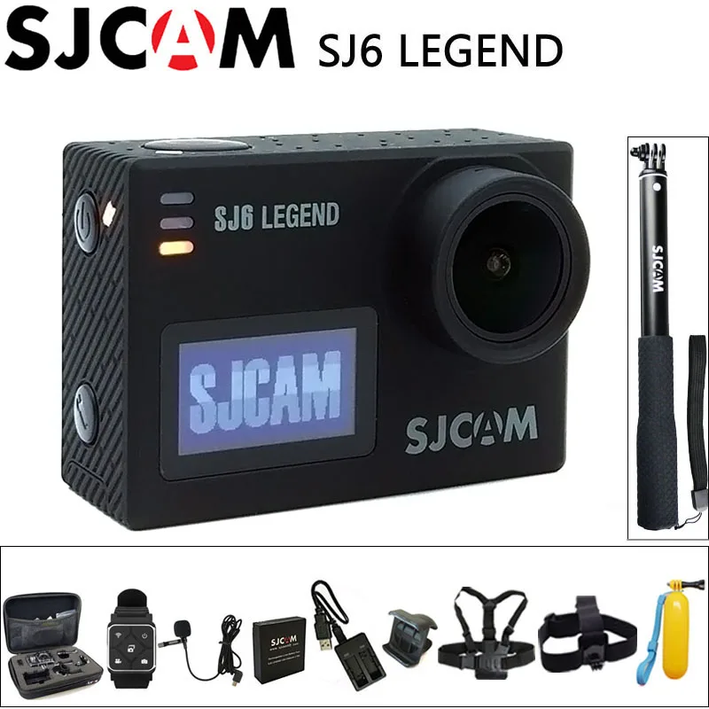 SJCAM SJ6 Legend Action Camera Sports DV Wifi Notavek 96660 4K 24fps Ultra HD Waterproof 2.0 Inch Touch Screen Original SJ Cam