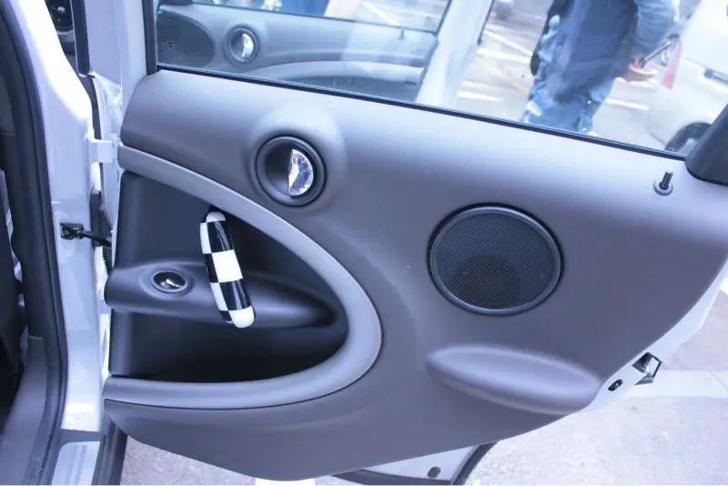 Фирменная Новинка ABS Пластик Материал большой чеквред Стиль дверная ручка крышки для 2012 4 двери Mini countryman R60(4 шт./компл