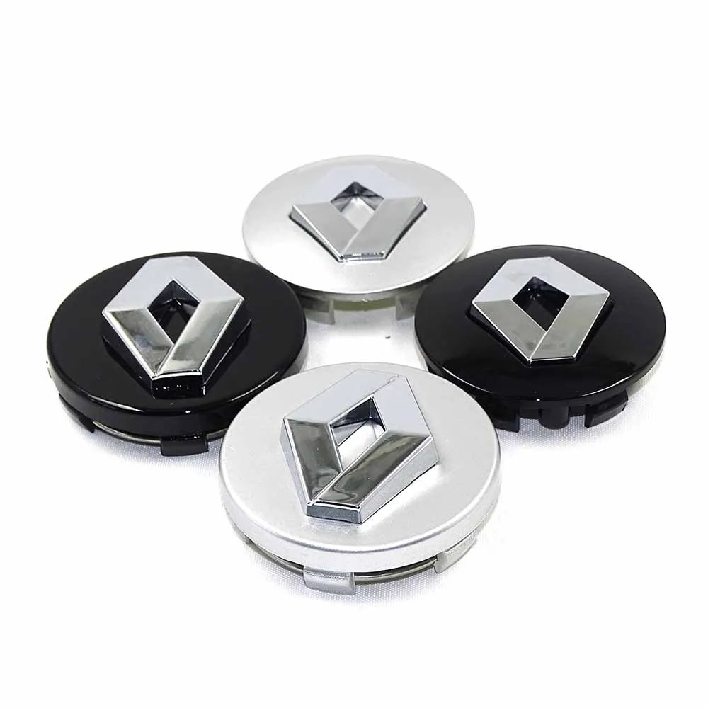 

High Quality 20pcs For Renault 57mm 60mm Wheel Center Hub Caps Clio Megane Laguna Scenic wheel Badge covers Auto accessories