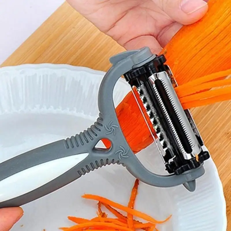 Dual Vegetable Peeler&Julienne Peeler Cutter Sharp Stainless Steel