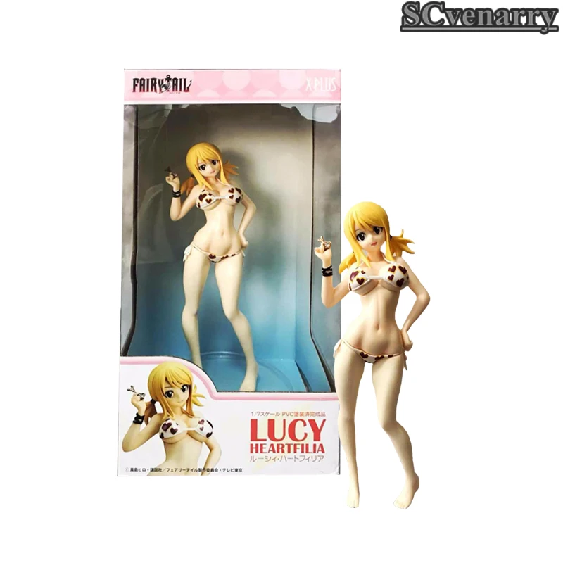 Сексуальная взрослая Фея хвост Lucy бикини хартфилии фигурка игрушки
