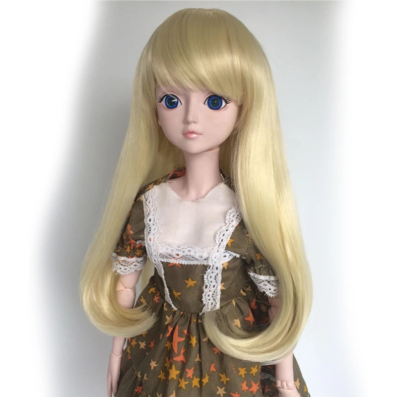 Cateleya BJD парик кукла волосы слегка скрученные груша цветок рулон с длинными