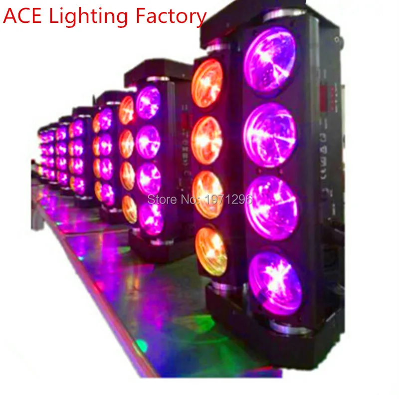

8pcs/lot Free shipping RGBW 4in1 led spider beam light led 8x10w bar beam moving head beam led spider light rgbw