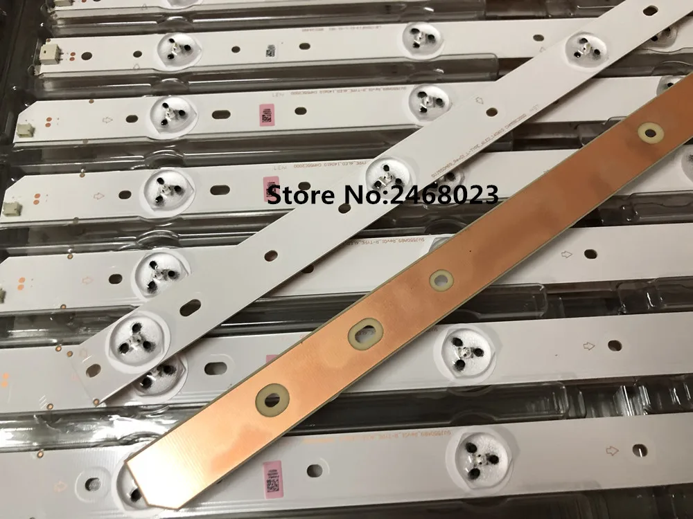 

LED strip For 55D3000/D2000 55U3 SVJ550AD6-REV03-11LED-R/L LB-C550F14-E4-G1-SE1/2 LB55061 KH-DE344144 PANEL C550F15-E6-H