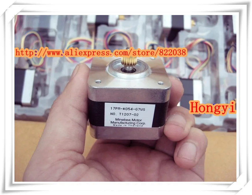 50 pcs / lot new Japanese Minebea NEMA 17 stepper motor17PM - K054 G7WS NEMA17 CE ROSH ISO CNC Laser Grind Foam Plasma Cut | Обустройство