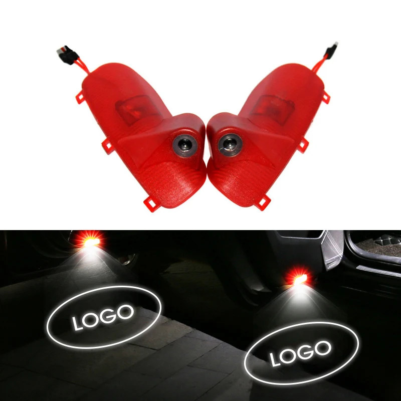 

3D Car LED Welcome Door Lights HD Shadow Projector Original Welcome Lamps Replacement For Hyundai Sonata 8 Elantra