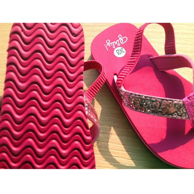 Sea Kids Beach Girls Sandals white black blue yellow green gray purple for girl bling Kid Water Children Summer princess Shoese