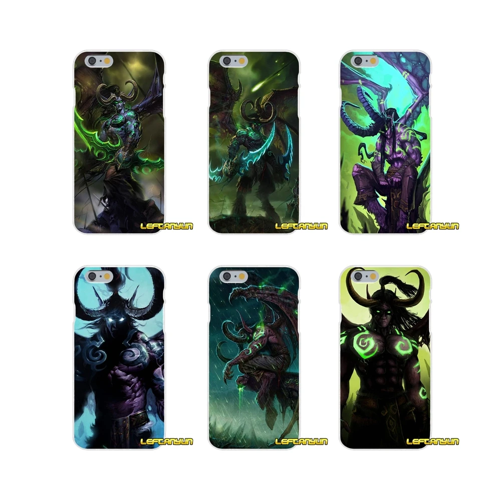 

World of Warcraft Illidan Stormrage For Xiaomi Redmi 3 3S 4A 5A Pro Mi4 Mi4C Mi5S Mi6X Mi Max2 Note 3 4 5A Soft Transparent Case