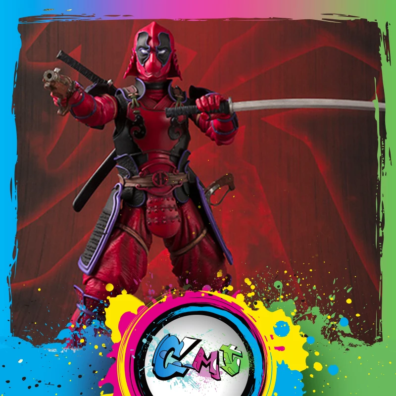 

CMT Origianl Bandai Tamashii Nations Manga Realzation MMR S.H.Figuarts SHF Dead Pool Slump Action Figure Anime PVC Toys Figure