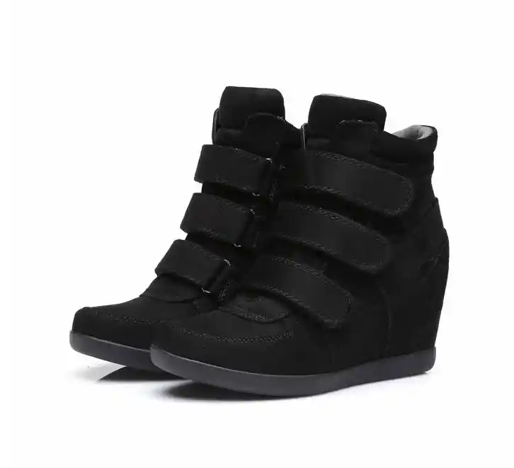 leather trainer boots womens
