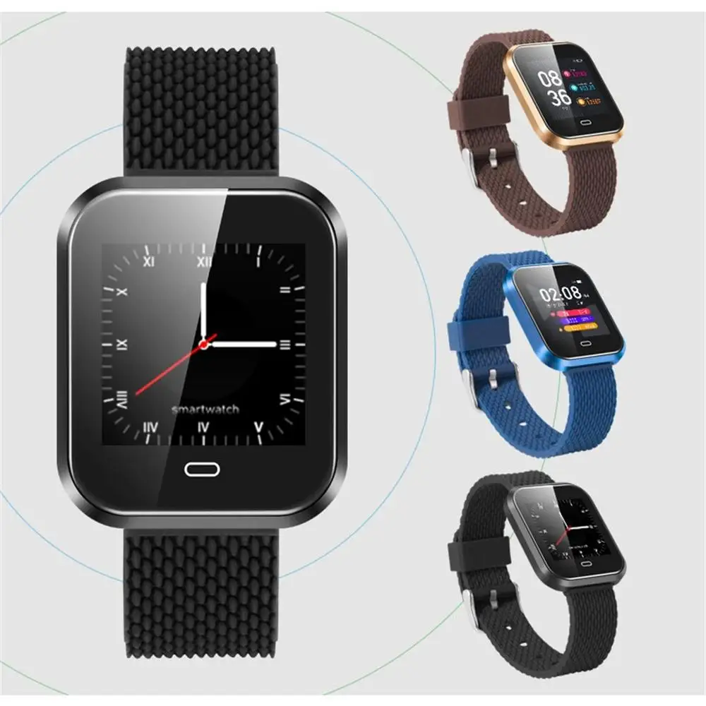 

CD16 Waterproof Smartwatch Sports Fitness Tracker Smart Bracelet Blood Heart Rate Monitor Men Watch For IOS Android