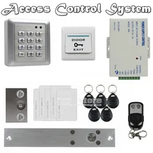 DIY домофоны Водонепроницаемый 125 кГц RFID считыватель пароль дверной управление доступом Управление безопасности Системы дистанционного Управление комплект W4
