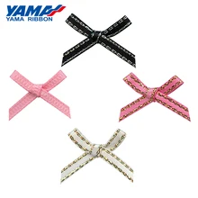 YAMA широкий 20mm±3mm высокое 18mm±3mm ручной завязанный 200 шт./пакет блеск корсажная цвета: золотистый, серебристый атласная лента Diy подарок Свадебные украшения