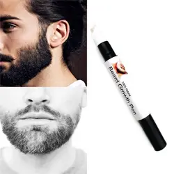 Натуральный борода ручка для изменения роста волос для мужчин жидкая борода ручка для изменения роста волос быстро повысить усы для лица