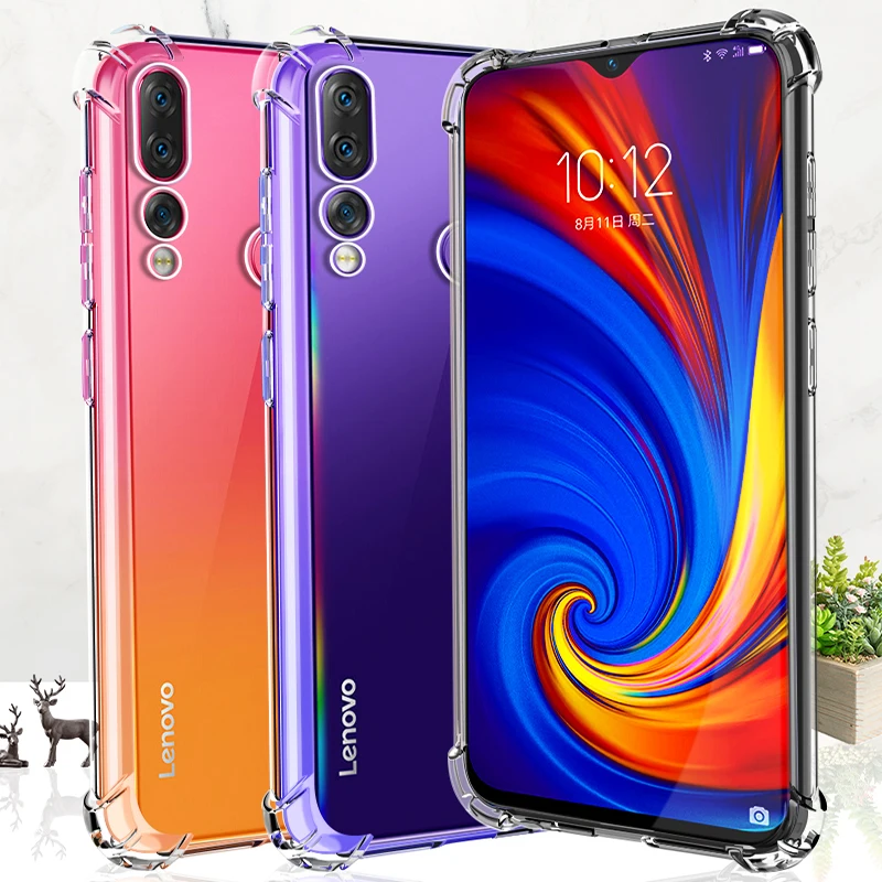 Для lenovo Z6 Lite L38111 чехол Противоскользящий Мягкий силиконовый для Youth Edition Z5S Z5 K8 Plus