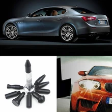 Novo Carro Paintless Dent Repair Removal Hail Kit Ferramentas Ferramentas de Caneta de Toque Para Baixo Com 9 Cabeças
