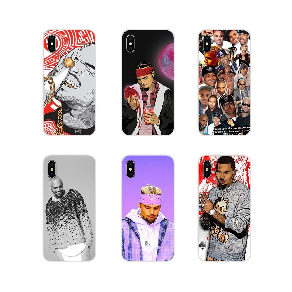 

For Samsung Galaxy S4 S5 MINI S6 S7 edge S8 S9 S10 Plus Note 3 4 5 8 9 Accessories Phone Shell Covers Chris Brown Breezy Rnb