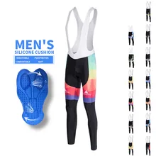 MILOTO 5D с подкладкой из ткани coolmax гель длинные велосипедные комбинезоны MTB велосипедные гонки нагрудник шорты дышащий детский нагрудник брюки для осени ODM