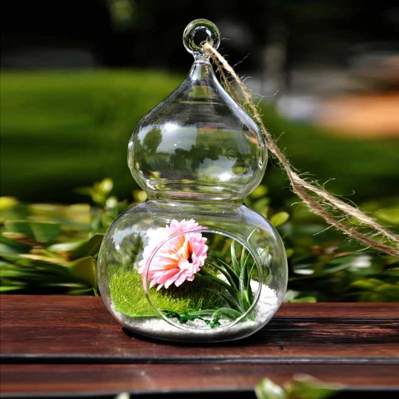 Riches And Honour Gourd Glass Hanging Continental Wedding Deroration