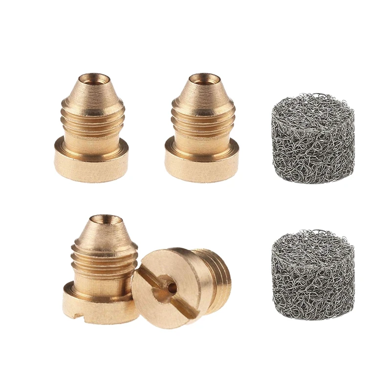 High Replacement Thread Nozzle for Snow Foam Lance Nrpfell 4 Pcs Foam Cannon Orifice Nozzle Tips 1.1 mm & 1.0 mm