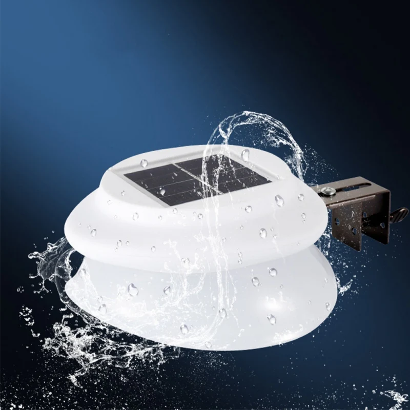 Outdoor LED Solar Solar Gutter Lamps Waterproof Security Lights with 9