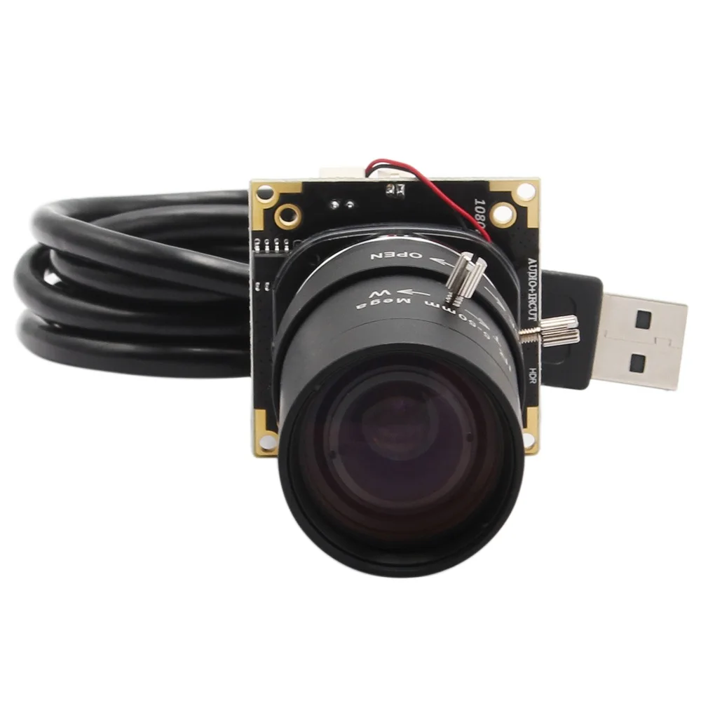 USB камера ELP 3 Мп 5 50 мм варифокальный объектив CS WDR AR0331 CMOS H.264 MJPEG YUY2 модуль камеры с