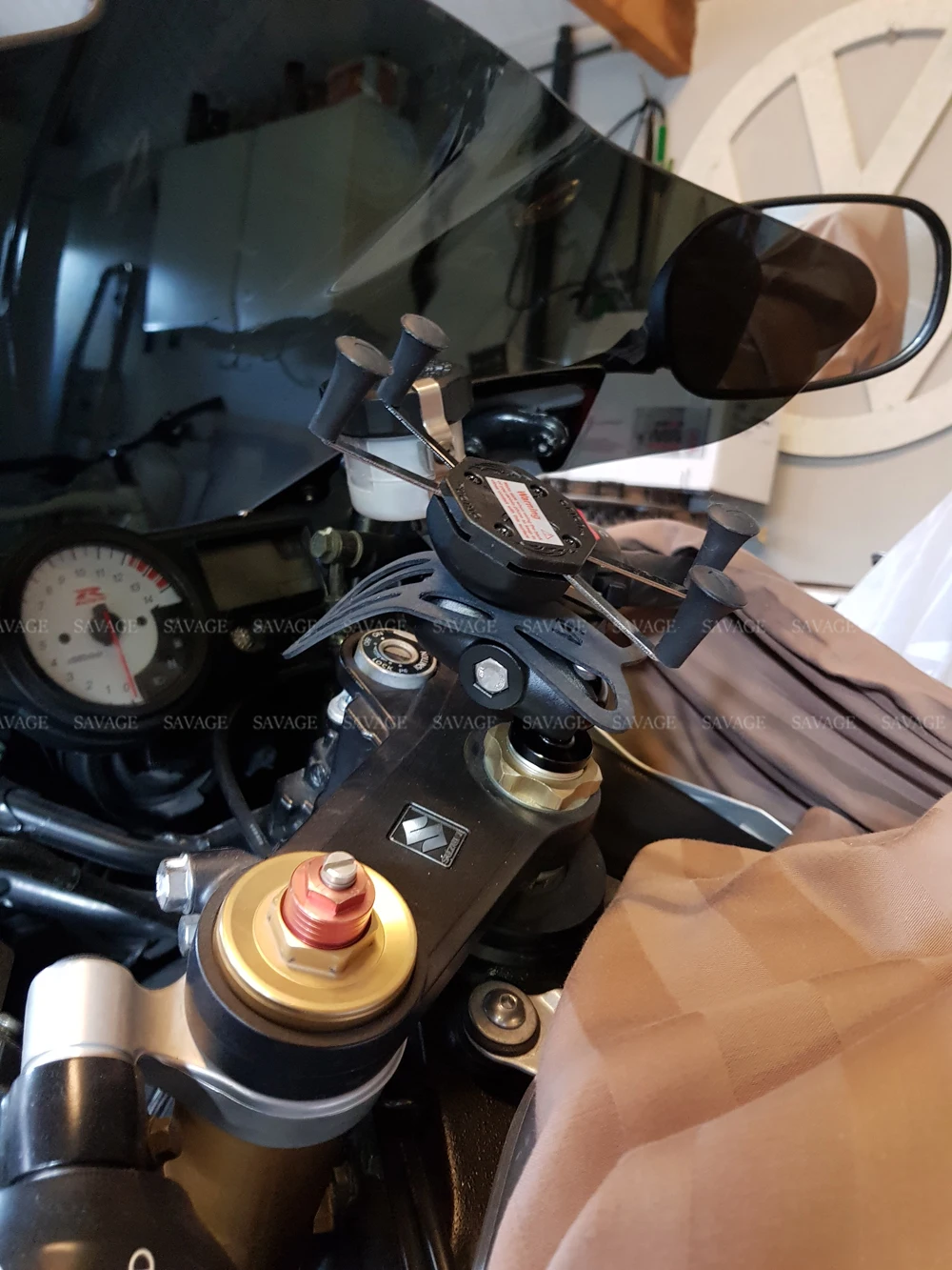 Держатель для навигационного телефона SUZUKI GSXR 600 Φ 750 GSX R 1000 аксессуары мотоциклов