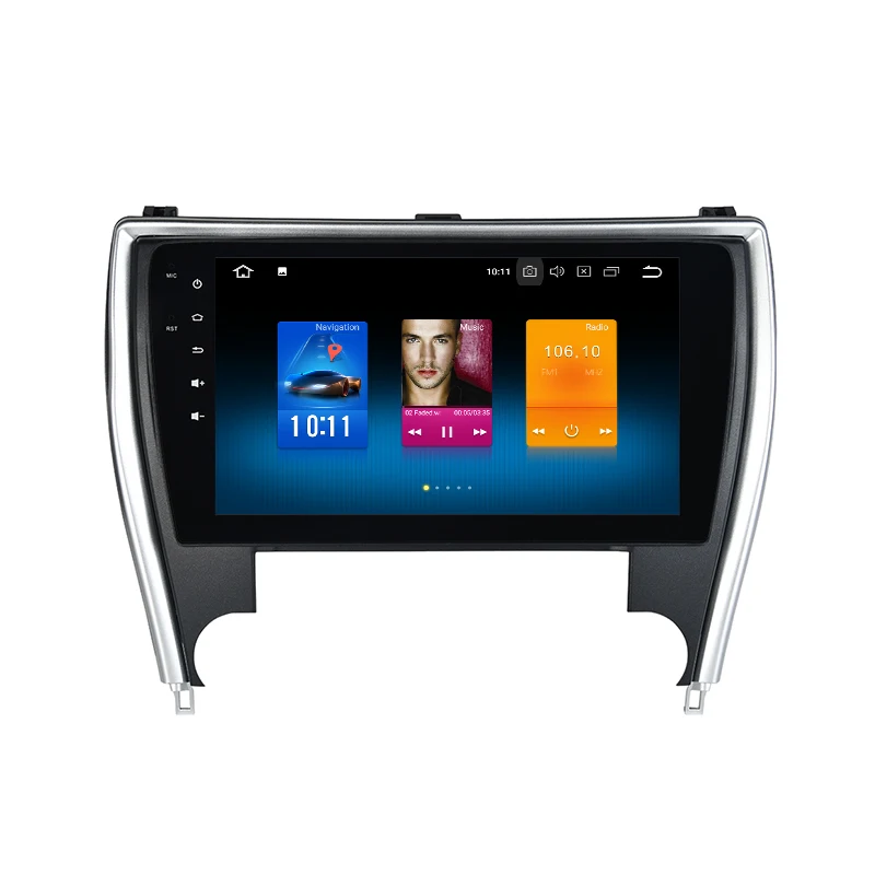 Best Octa core PX5 Android 8.0 car GPS radio for Toyota Camry US Version 2015 2016 2017 with 4G RAM wifi 4g usb auto Multimedia 1