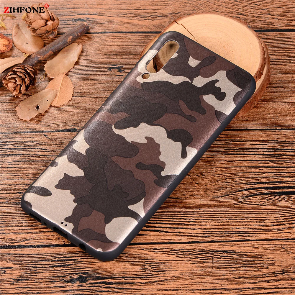 

camouflage Army Camo Case For Samsung Galaxy A70 A50 A60 Case Edge TPU SiliconeBack Cover For Samsung Galaxy M30 Case Cover Capa