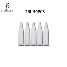 50 шт. Перманентный макияж машина татуировки Советы бровей Губы татуировки Советы 2R для перманентного макияжа машина ручка