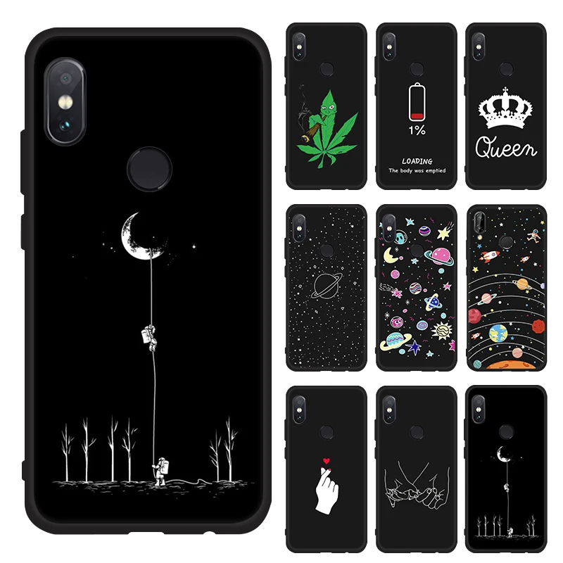 

Phone Case For Huawei Honor 8X Max 8C 8A V20 10 Lite Mate 20 10 P30 P20 Pro Lite Y9 2019 Nova 4 P Smart Silicone Pattern Cover
