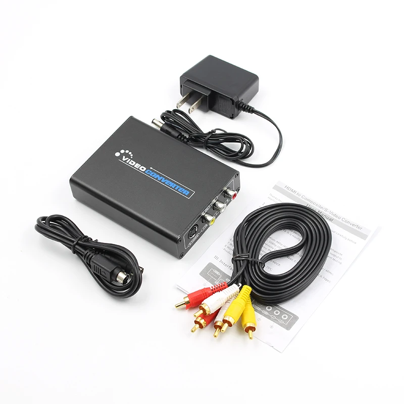 Новый адаптер kebidu HDMI AV S Video CVBS видео преобразователь SVIDEO + видеопереключатель HD 3RCA
