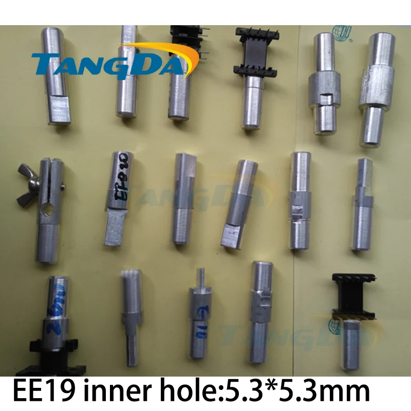 

Tangda EE EE19 inner hole:5.3*5.3mm Jig fixtures Interface:12mm for Transformer skeleton Connector clamp Hand machine Clips