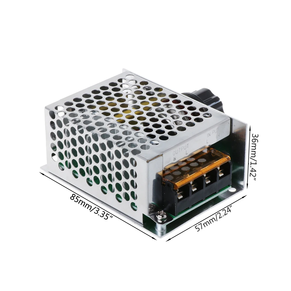 

AC 220V 4000W High Power SCR Speed Controller Electronic Voltage Regulator Governor