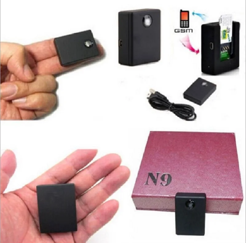 Mini GSM Device N9 Audio Monitor Listening Surveillance GPS Tracker Listening Audio Surveillance Device 12 Days Standby 3