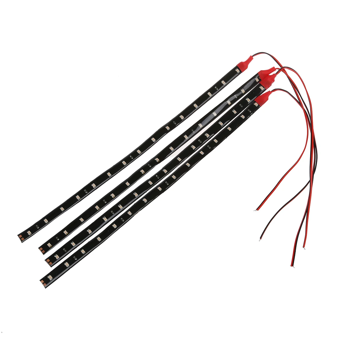 4 30cm 15 LED Flexible Car Auto Strip Neon Light Lamp Pink 12Vin LED Strips from Lights