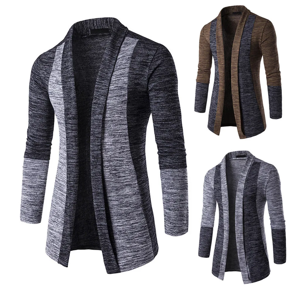 Зимняя куртка, теплый вязаный кардиган, верхняя одежда и пальто, хлопок, смесь,, длинный рукав, мужская куртка, chaqueta hombre, 18SEP12