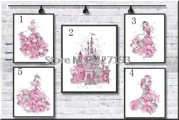 

Diy Diamond Painting Cross Stitch Needlework Diamond Mosaic 5D Diamond Embroidery Cartoon Princess Castle Pattern Hobbies Crafts