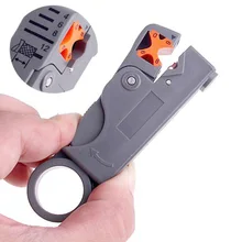 Etmakit роторный коаксиальный кабель для зачистки проводов резак для зачистки сети инструменты