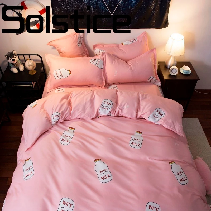 

Solstice Home Textile Fashion simple and comfortable dry and reactive printing bed linen Quilt cover pillowcase bedding 30
