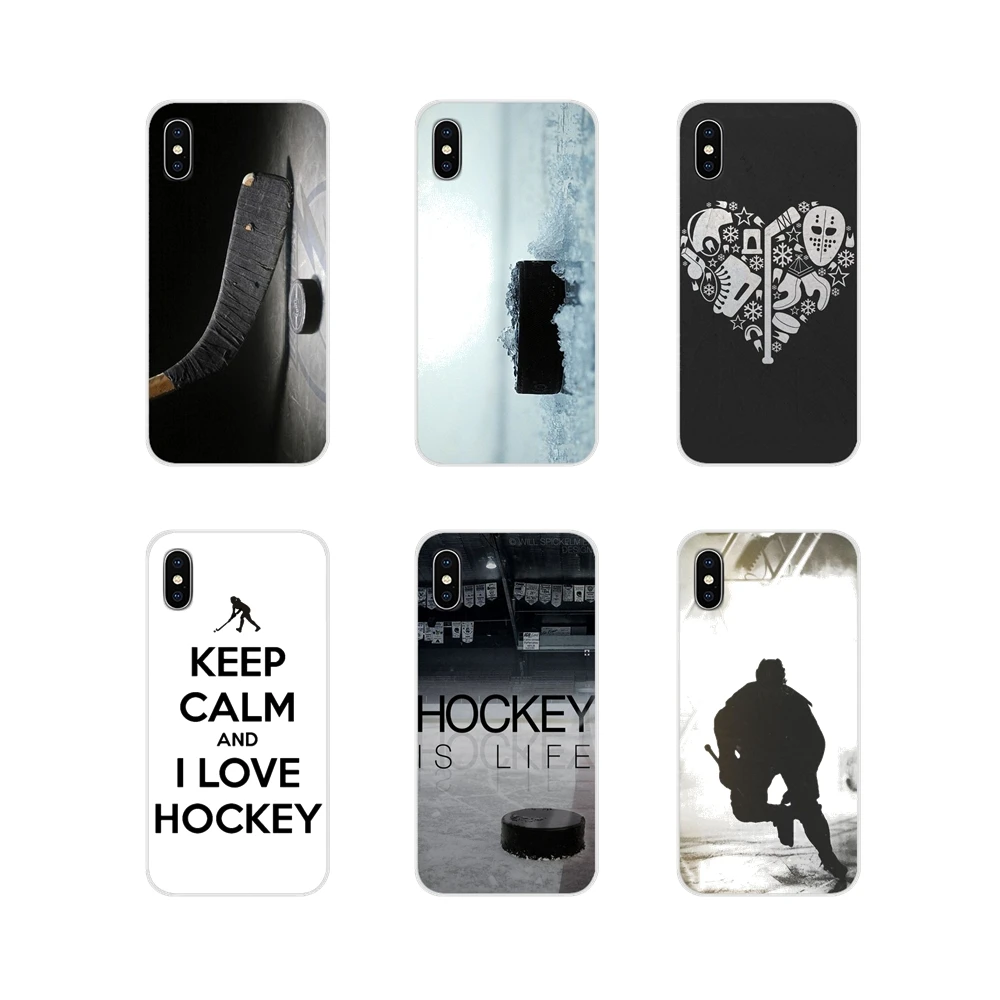 

I Love Ice Hockey For Huawei Mate Honor 4C 5C 5X 6X 7 7A 7C 8 9 10 8C 8X 20 Lite Pro Accessories Phone Shell Covers