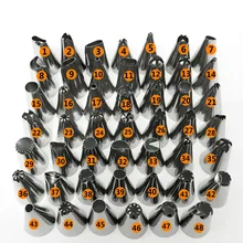 Best Offers 48 PCs/set Stainless Steel Icing Piping Nozzle Set DIY Cake Decorating Tips Pastry Tips Set Cupcake Baking Tools Nozzles Best Offers 48 PCs/set Stainless Steel Icing Piping Nozzle Set DIY Cake Decorating Tips Pastry Tips Set Cupcake Baking Tools Nozzles