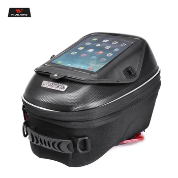 

MENAT 20-35L Motorcycle Oil Fuel Tank Bag mobile phone GPS navigation Bag Waterproof Hard Shell Racing Motorbike Bags Raincover